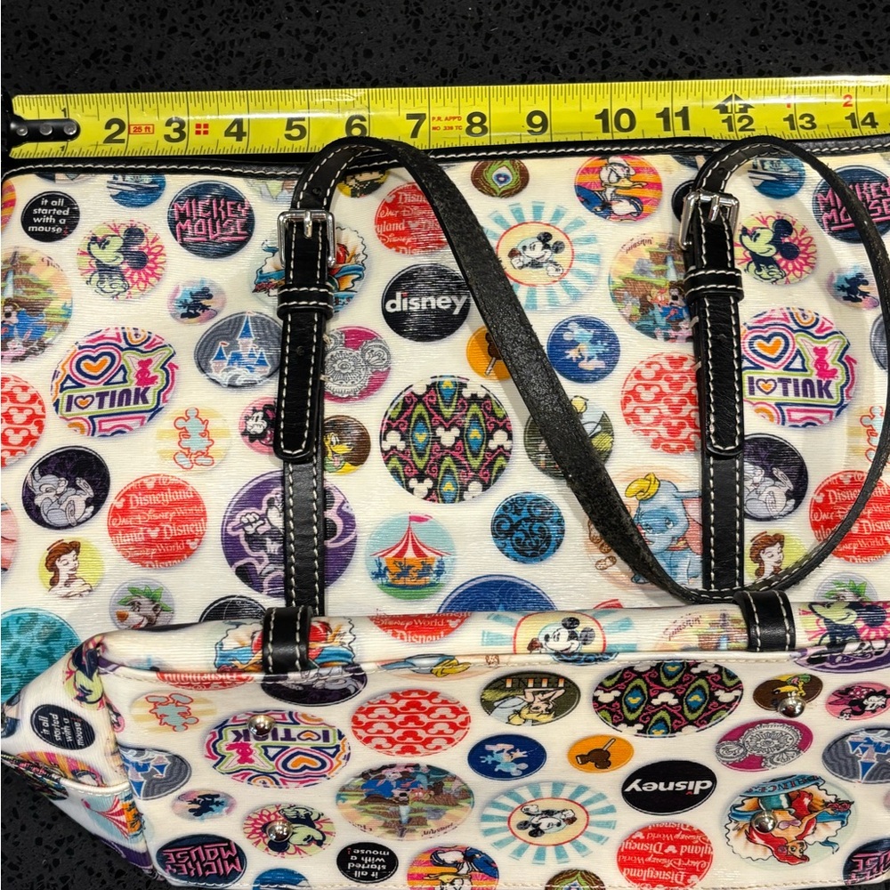 Dooney & Bourke Disney Buttons Tote Bag - Picture 3 of 10